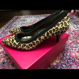Bandolino Calf Hair Leopard Pumps